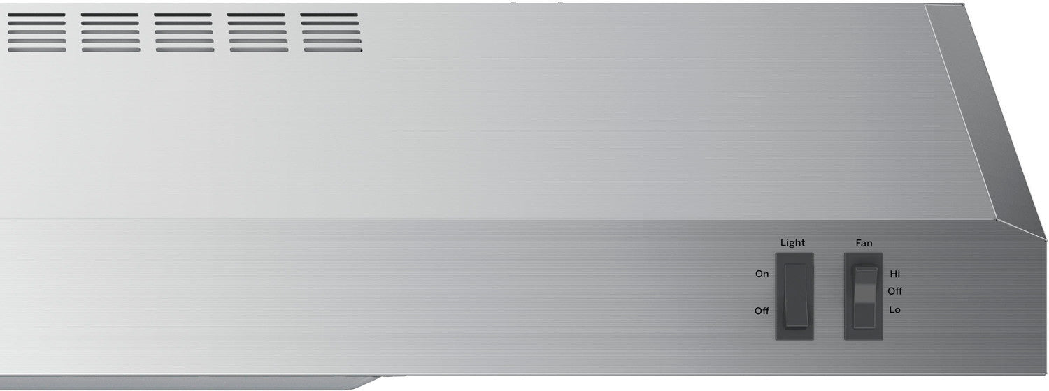 GE Stainless Steel 30" 200 CFM Under-the-Cabinet Range Hood - JVX3300SJSSC