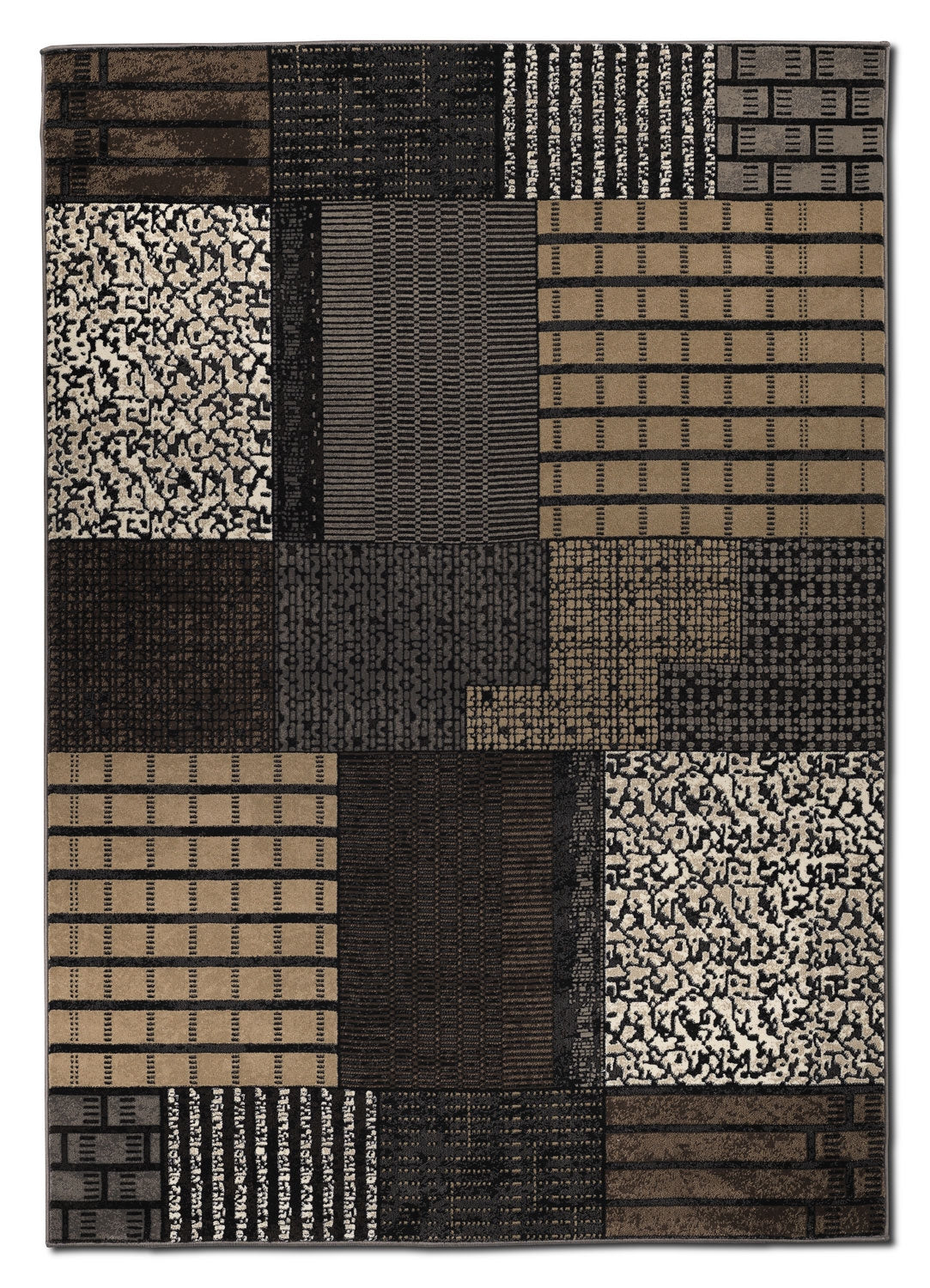 Suitable 8' x 11' Area Rug - Brown