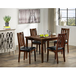 Boyd 5-Piece Dining Set - Dark Brown Cherry