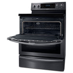 Samsung Black Stainless Steel Freestanding Electric Convection Range (5.9 Cu. Ft.) - NE59J7850WG/AC