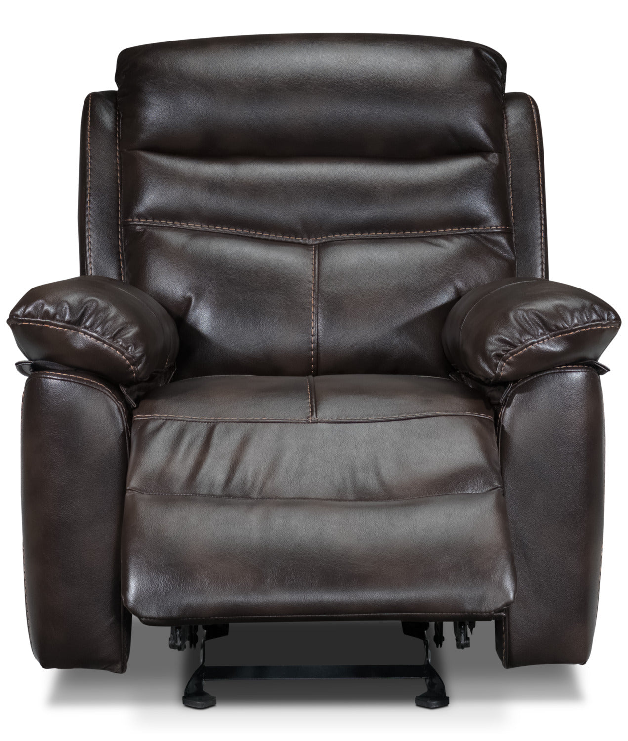 Devon Rocker Recliner - Brown