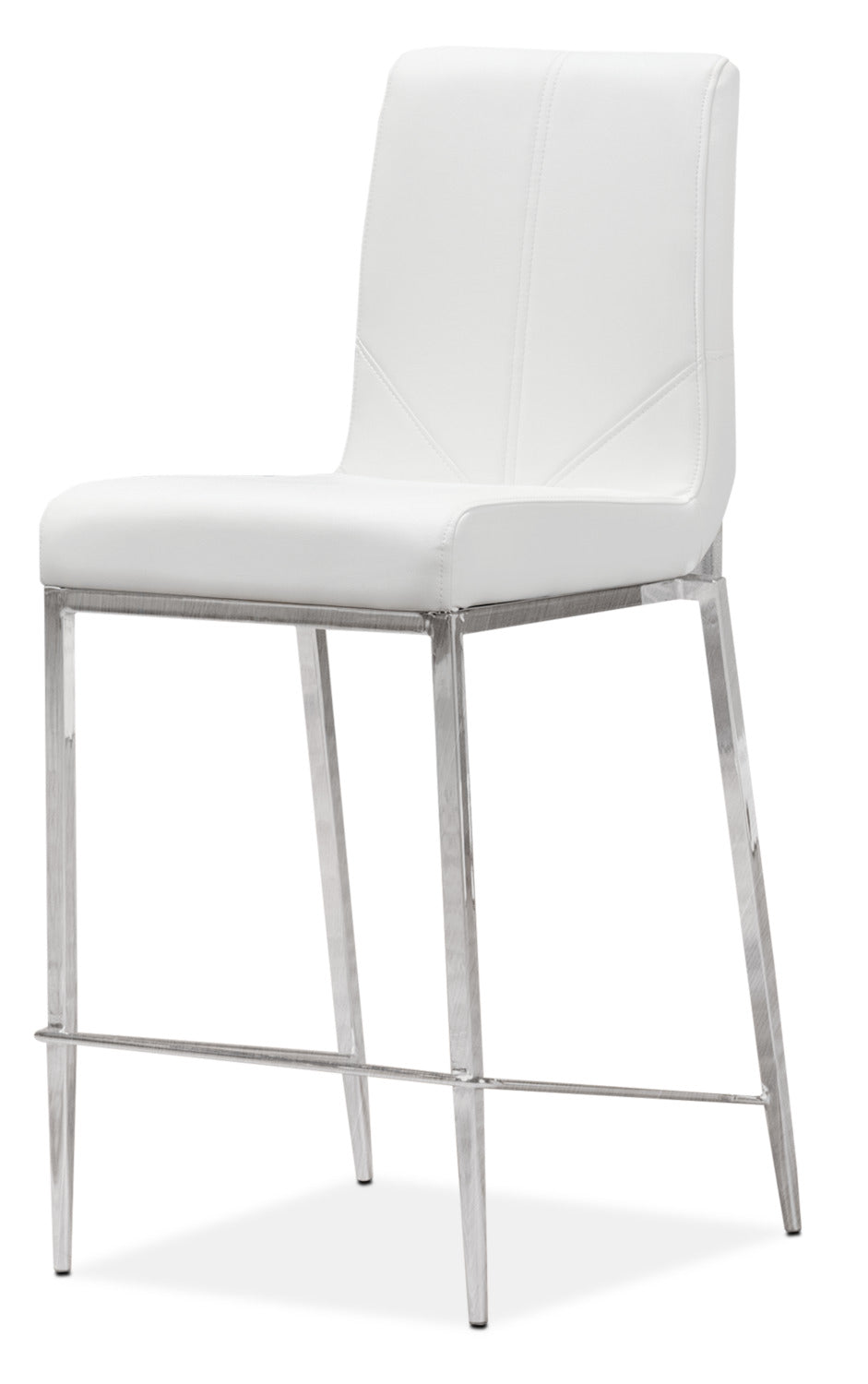 Prescott Counter Height Stool - White