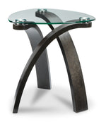 Azalea End Table - Charcoal