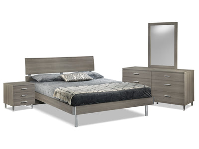 Bellmar 6-Piece King Bedroom Package - Grey