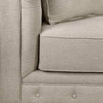 Nubia Loveseat - Stone