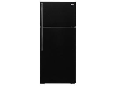 Whirlpool Black Top-Freezer Refrigerator (14.3 Cu. Ft.) - WRT134TFDB