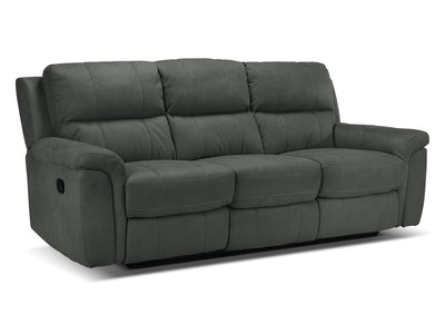 Roarke Reclining Sofa - Charcoal