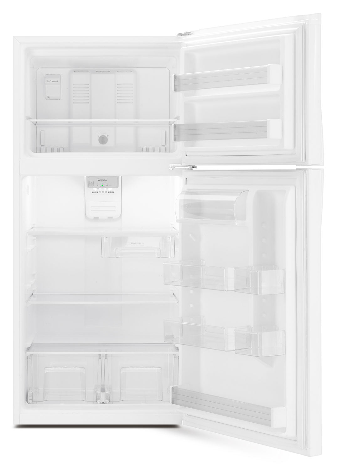 Whirlpool 30" 19.2 Cu. Ft. White Top-Freezer Refrigerator - WRT519SZDW