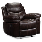 Barcelona Rocker Recliner - Brown