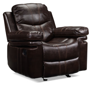 Barcelona Rocker Recliner - Brown