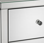 Illusion Night Table - Mirrored Glass