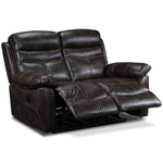 Devon Reclining Loveseat - Brown