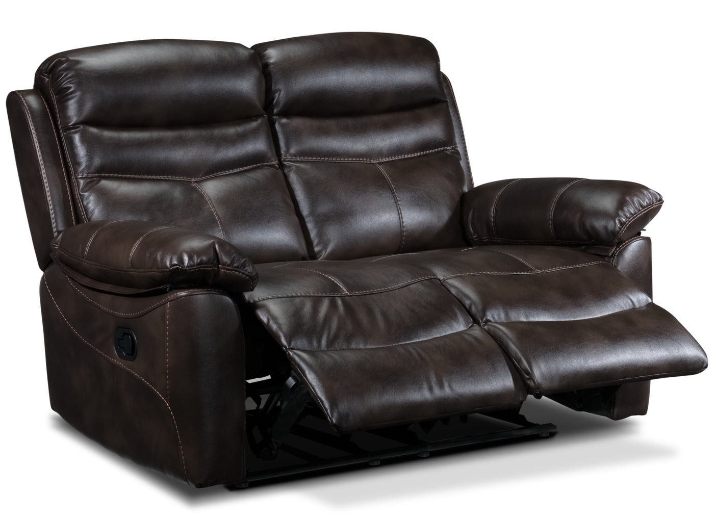 Devon Reclining Loveseat - Brown