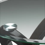 Atomic 26" End Table - Brown Cherry