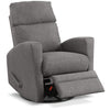 Nina Swivel Glider Recliner - Dark Grey