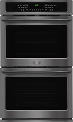 Frigidaire Gallery Black Stainless Steel True Convection Double Wall Oven (9.2 Cu. Ft.) - FGET3065PD