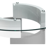 Gina Dining Table - Grey and White
