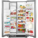 Whirlpool Stainless Steel Side-by-Side Refrigerator (25 Cu. Ft.) - WRS555SIHZ