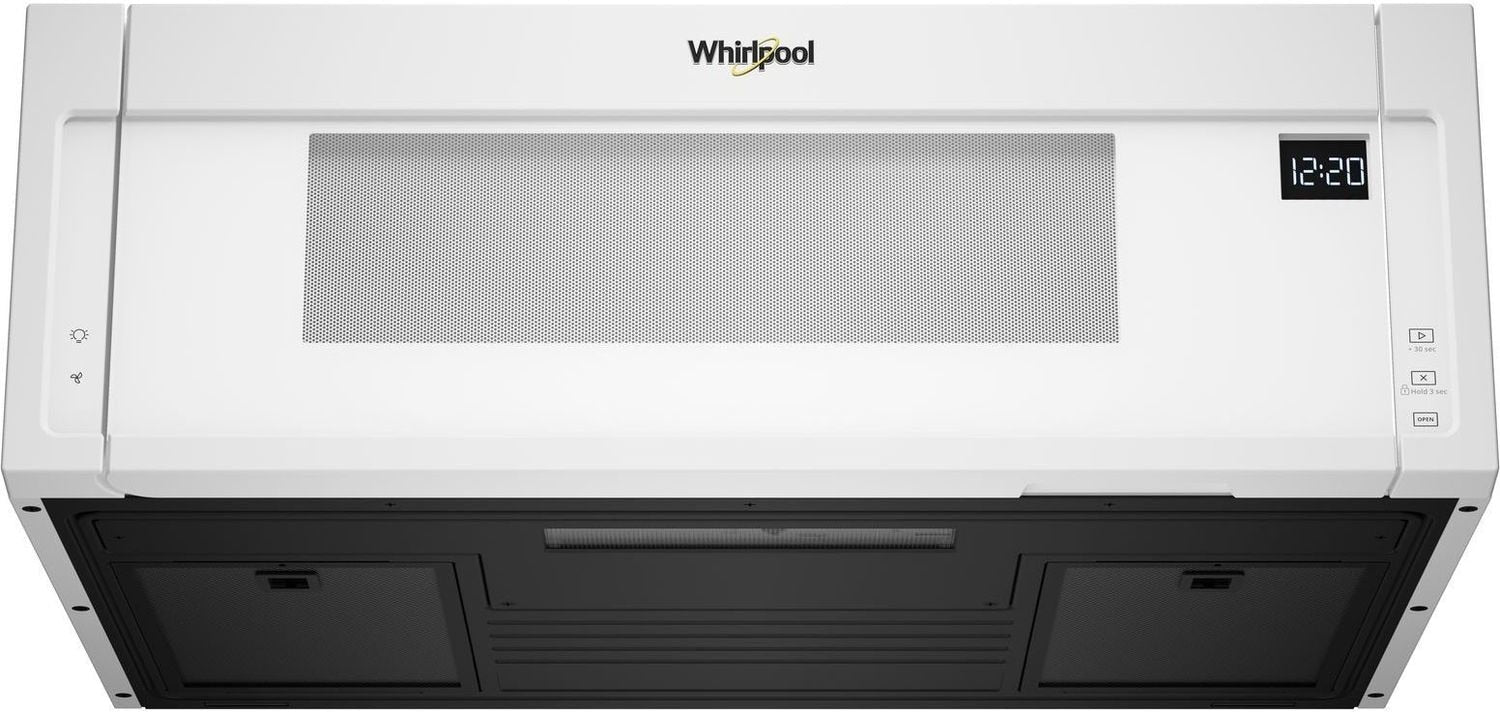 Whirlpool White Over-the-Range Microwave and Hood Combination (1.1 Cu. Ft.) - YWML55011HW
