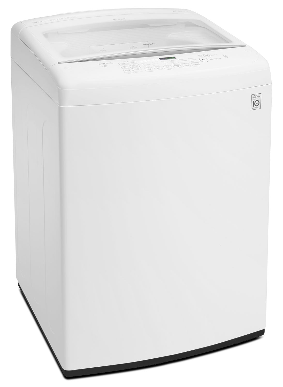 LG Appliances White Top-Load Electric Washer (5.2 Cu. Ft. IEC) - WT1501CW