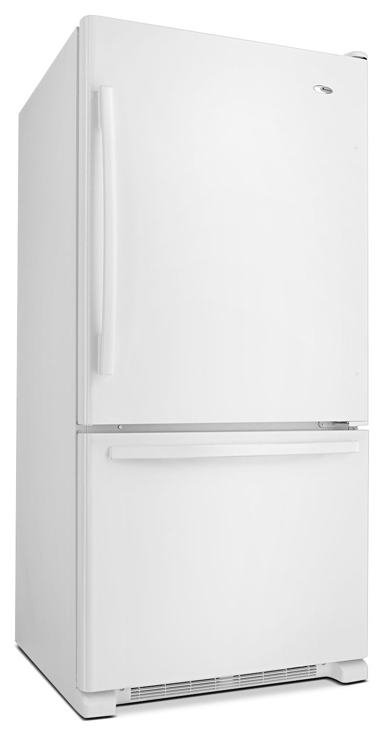 Amana White Bottom-Freezer Refrigerator (22.1 Cu. Ft.) - ABB2224BRW