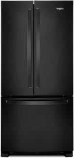 Whirlpool Black Freestanding French Door Refrigerator (22 Cu. Ft.) - WRF532SMHB