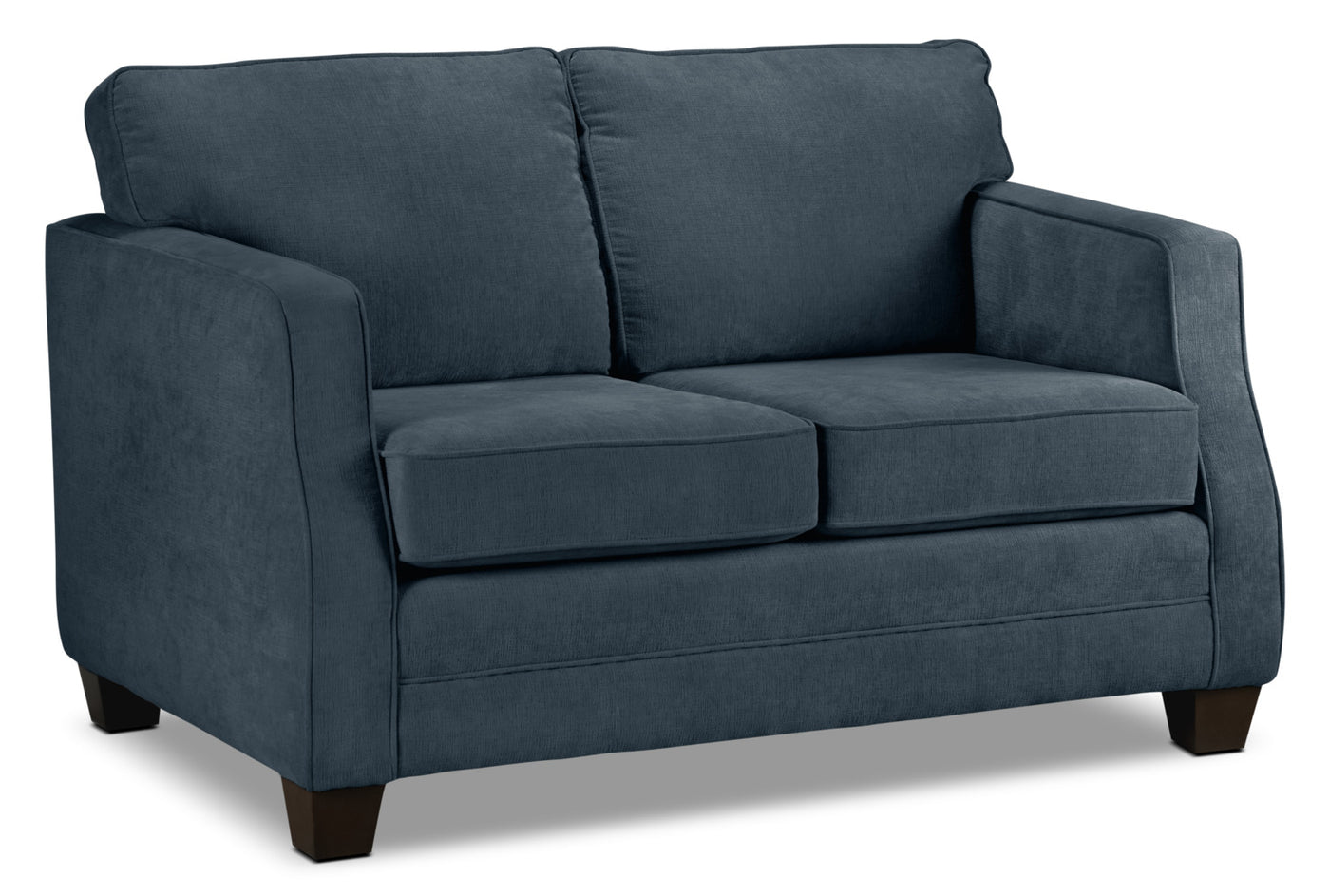 Agnes Sofa and Loveseat Set - Blue