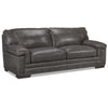 Stampede Leather Sofa - Charcoal