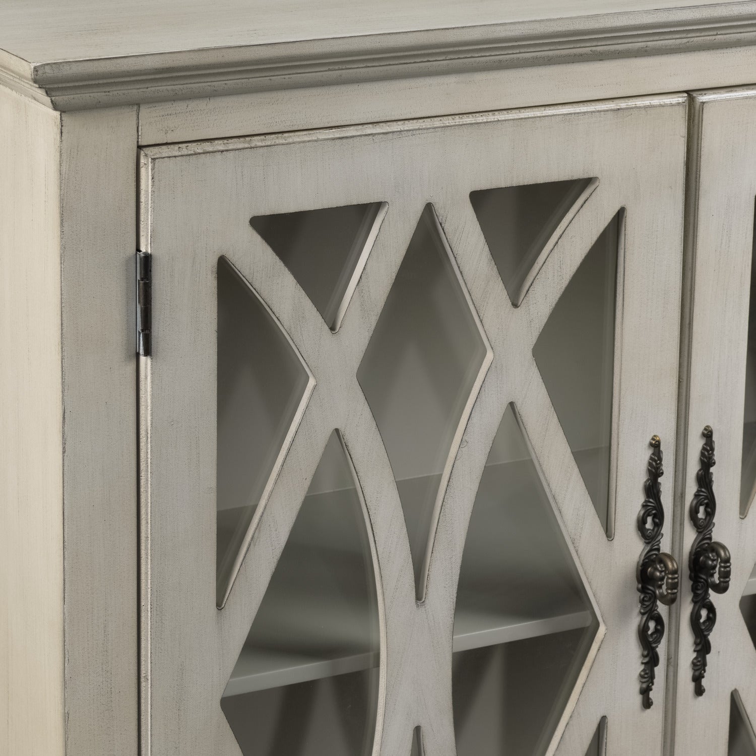 Glennon Accent Cabinet - Weathered White