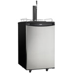 Danby Silver Single Tap Keg Cooler (5.4 Cu. Ft.) - DKC054A1BSLDB