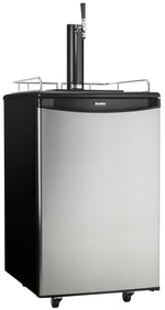 Danby Silver Single Tap Keg Cooler (5.4 Cu. Ft.) - DKC054A1BSLDB