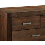 Birmingham 7 Drawer Dresser - Dark Oak