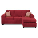 Fava Chaise Sofa - Red