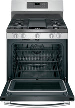GE Stainless Steel Freestanding Gas Convection Range (5.0 Cu. Ft.) - JCGB700SEJSS