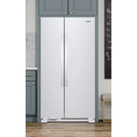 Whirlpool White Side-by-Side Refrigerator (25 Cu. Ft.) - WRS315SNHW