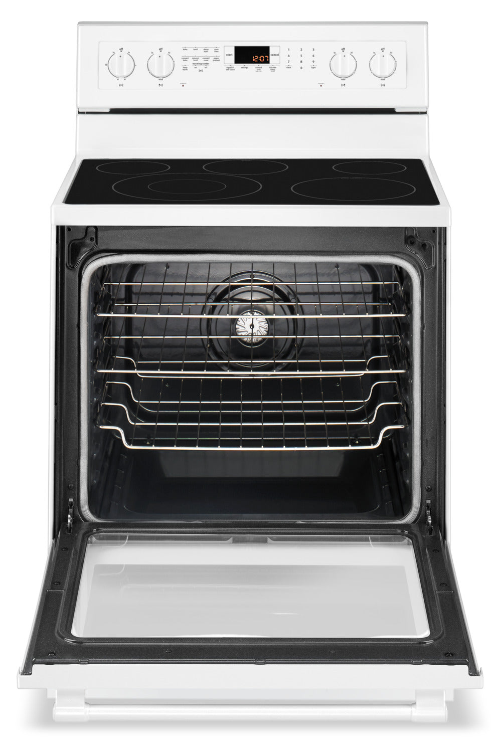 Maytag White Freestanding Electric Convection Range (6.4 Cu. Ft.) - YMER8800FW