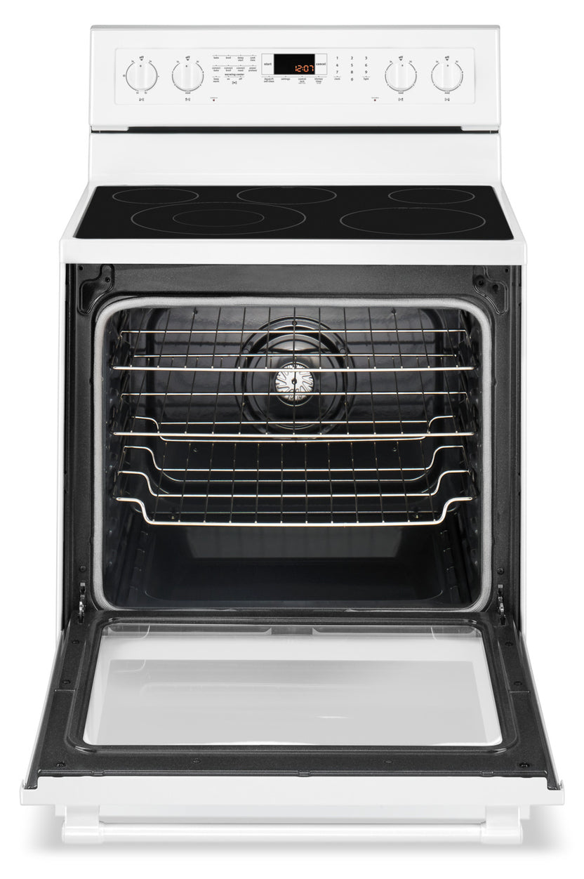 Maytag White Freestanding Electric Convection Range (6.4 Cu. Ft