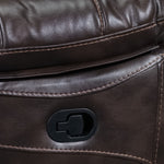 Devon Rocker Recliner - Brown