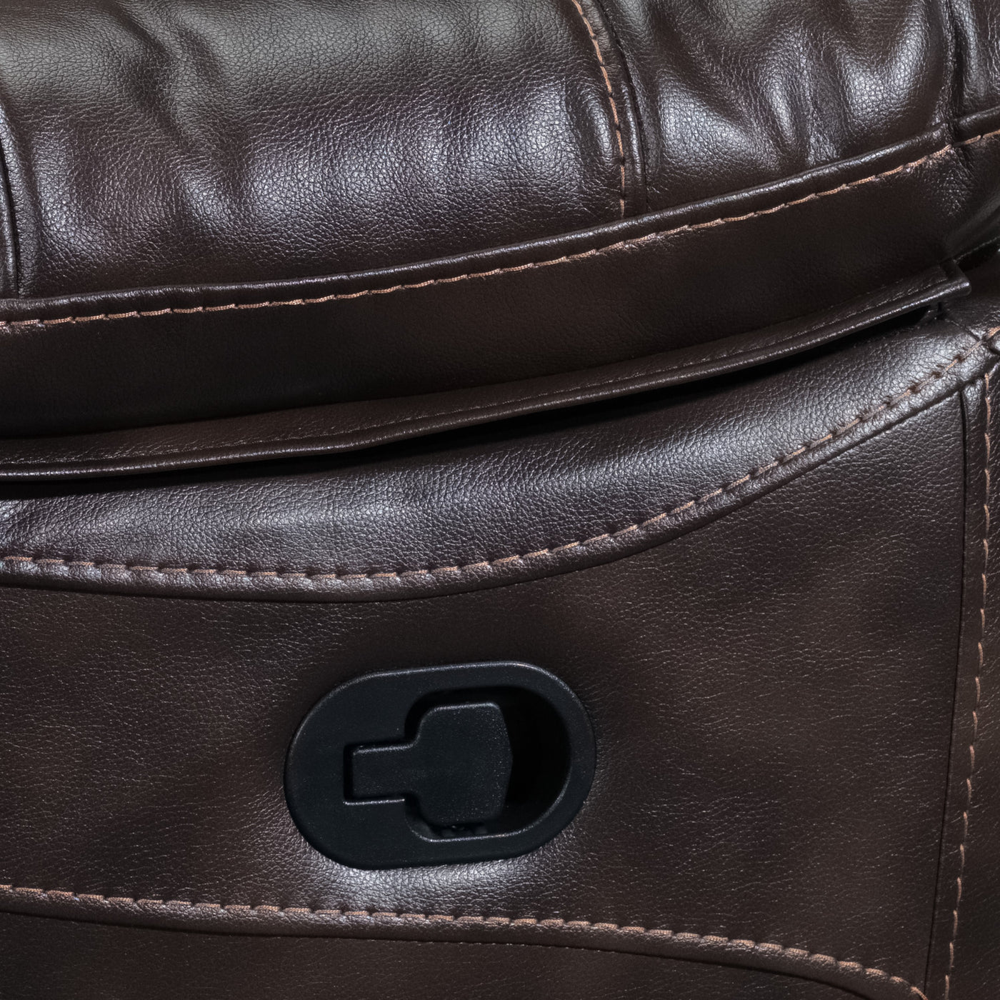 Devon Rocker Recliner - Brown