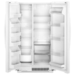 Whirlpool White Side-by-Side Refrigerator (25 Cu. Ft.) - WRS315SNHW