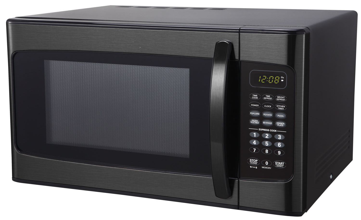 Danby Black Stainless Steel Microwave (1.1 Cu. Ft.) - DMW11B1BBSDB