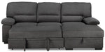 Tessaro Pop-Up Sofa Bed - Charcoal