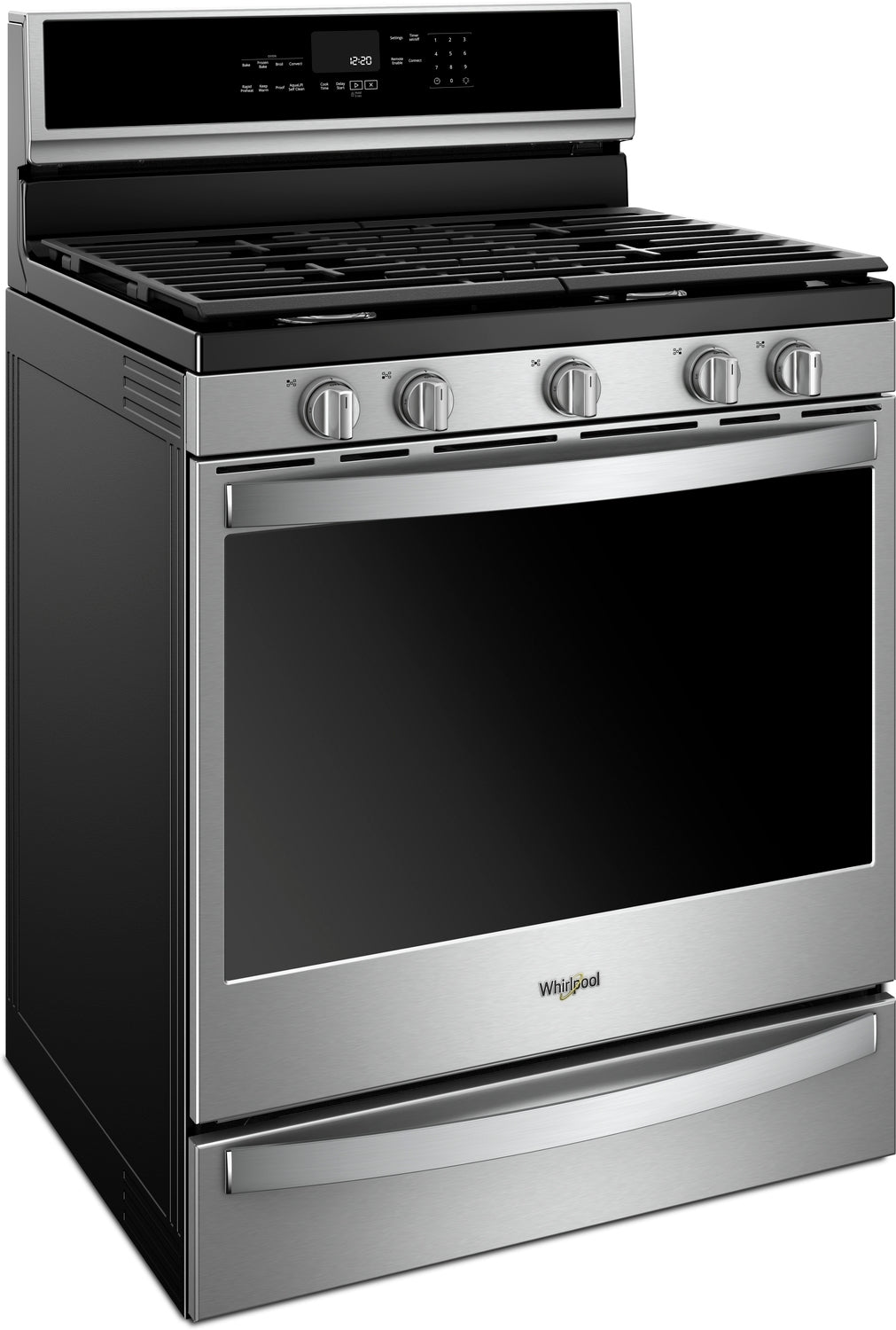 Whirlpool Stainless Steel Freestanding Gas True Convection Range (5.8 Cu. Ft.) - WFG975H0HZ