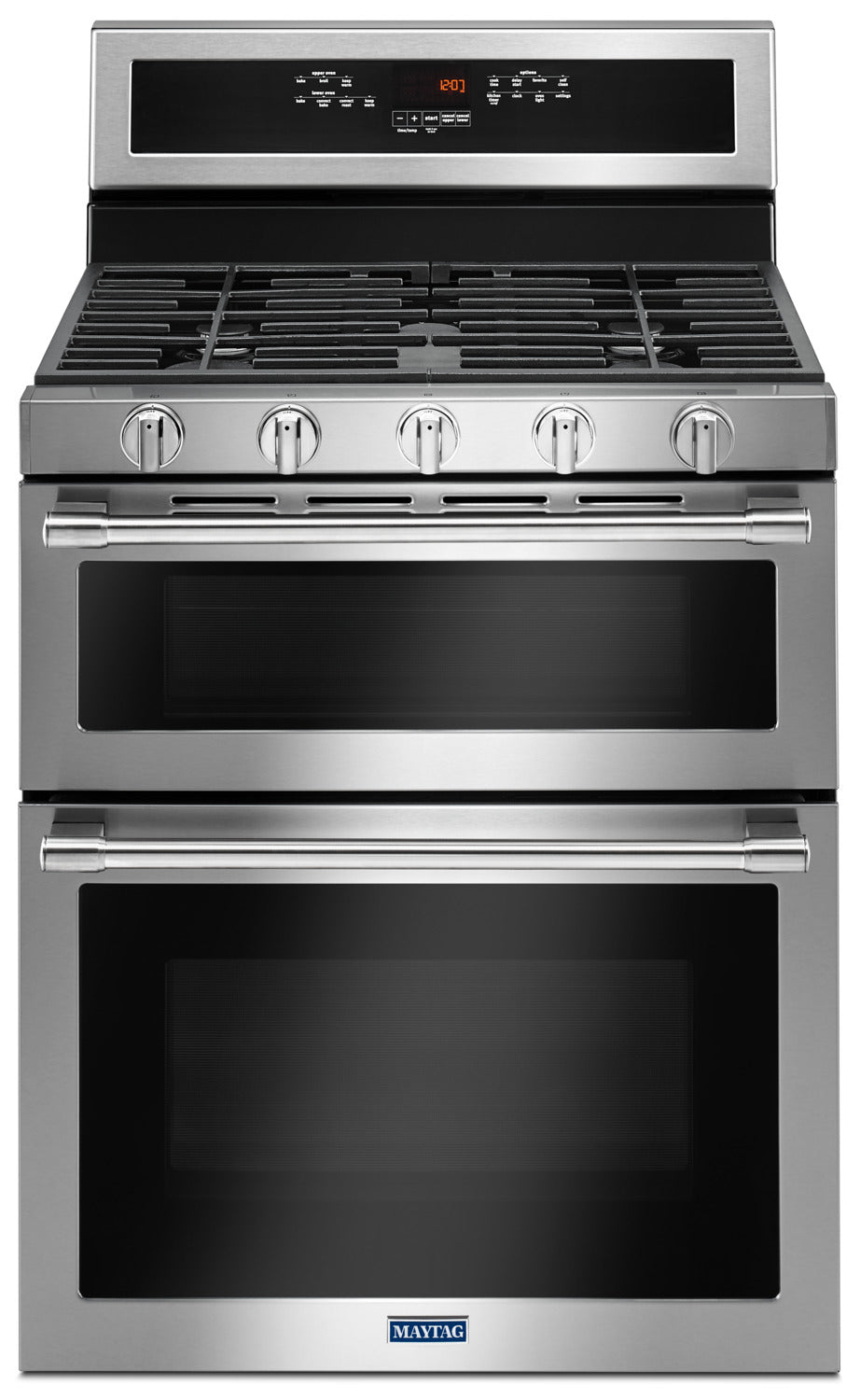 Maytag Stainless Steel Freestanding Gas Double Oven (6.0 Cu. Ft