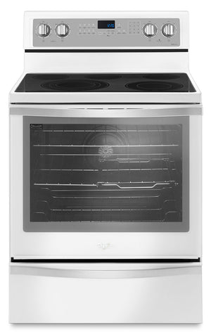 Whirlpool White Freestanding Electric Range (6.4 Cu. Ft.) - YWFE745H0FH