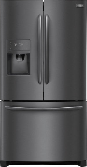 Frigidaire Gallery Black Stainless Steel French Door Refrigerator (26.8 Cu. Ft.) - FGHB2868TD