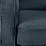 Agnes Sofa and Loveseat Set - Blue