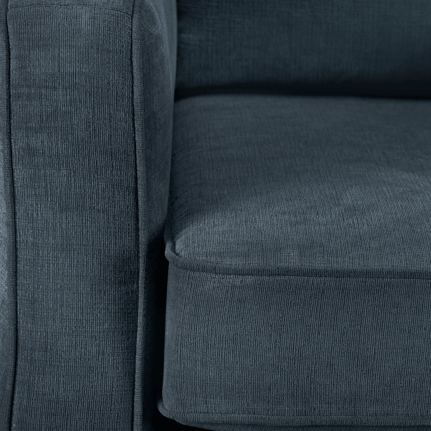 Agnes Sofa and Loveseat Set - Blue