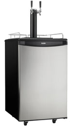 Danby Silver Dual Tap Keg Cooler (5.4 Cu. Ft.) - DKC054A1BSL2DB