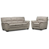 Kelleher Sofa and Chair Set - Silver Grey